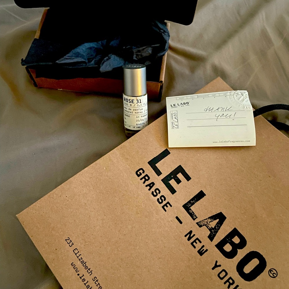 LE LABO ~ ROSE 31 EAU DE PARFUM SPRAY ~ 0.5 OZ 100% AUTHENTIC